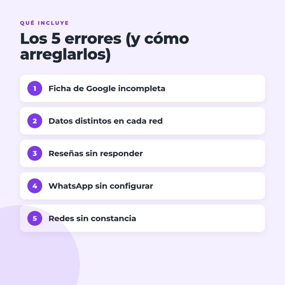 5 Errores que Hacen Invisible tu Negocio en Google, imagen 2
