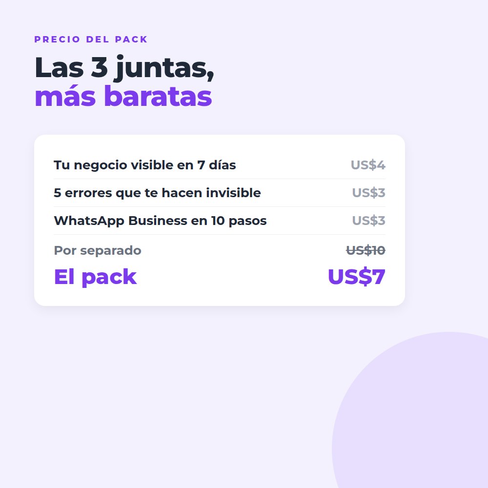 Pack Negocio Visible (las 3 guías), imagen 3