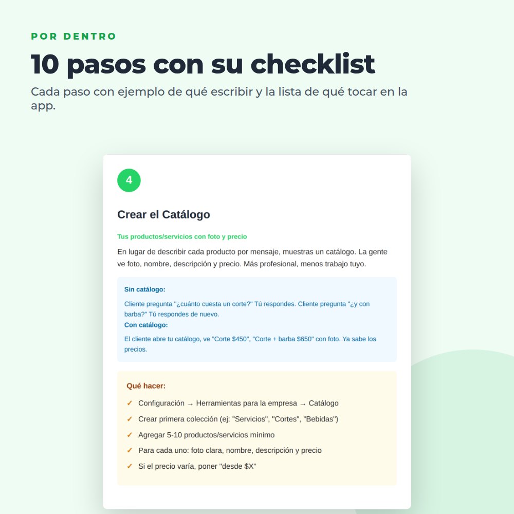 WhatsApp Business: 10 Pasos para Vender Más, imagen 3